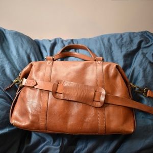 Madewell Leather Satchel - Brown